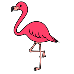 Cute Flamingo