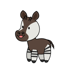 Cute Okapi