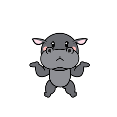 Confused Hippo