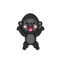 Excited Gorilla
