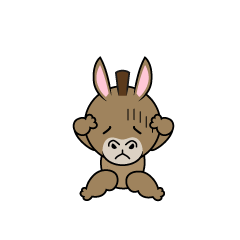 Depressed Donkey