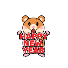 New Year Hamster