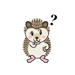 Thinking Hedgehog