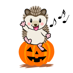Halloween Hedgehog