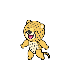 Walking Cheetah
