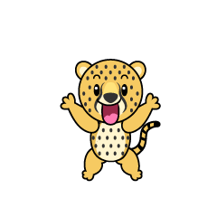 Excited Cheetah