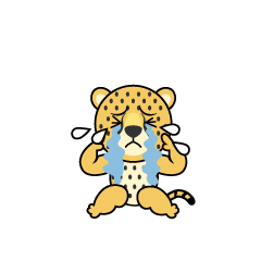 Scared Cheetah