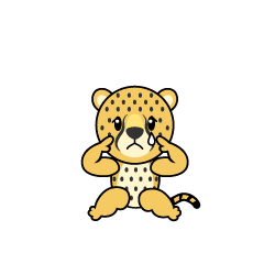 Sad Cheetah