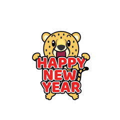 New Year Cheetah