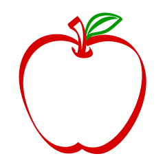 Dibujo Lineal Apple