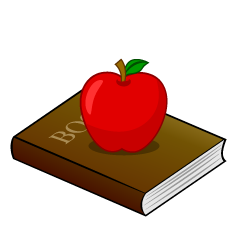 Teacher Apple and Book