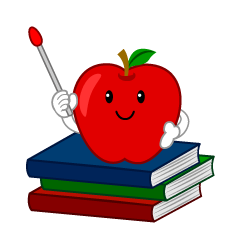 Cute Teacher Apple