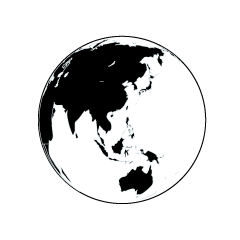 Earth Black and White