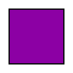 Cuadrado púrpura