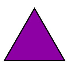 Triángulo morado