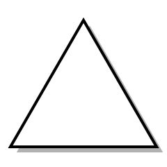Shadowed Triangle
