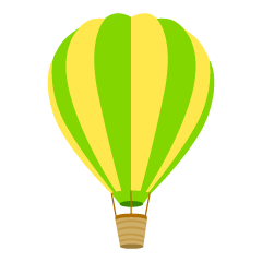 Yellow Hot Air Balloon
