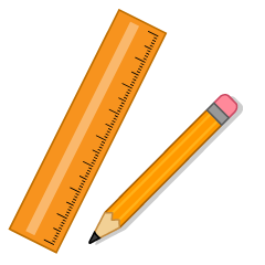 Ruler and Pencil