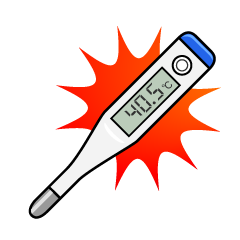 High Fever Thermometer
