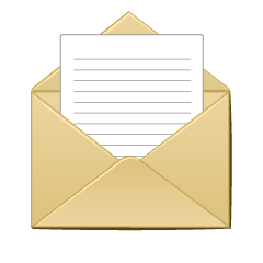 Open Letter Envelope