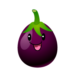 Smile Eggplant