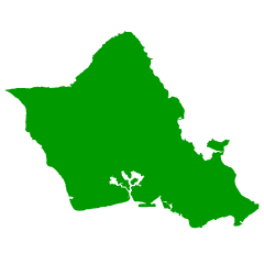 Hawaii Oahu Map