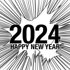 Spark Happy New Year 2024