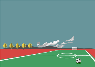 Soccer Court Graphic