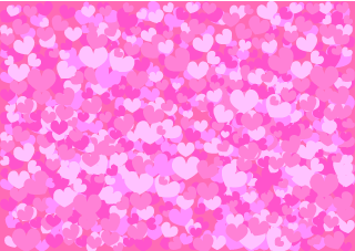 Lots of Pink Hearts