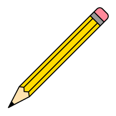 Long Yellow Pencil