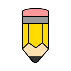 Yellow Pencil Icon
