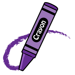 Drawing Purple Crayon