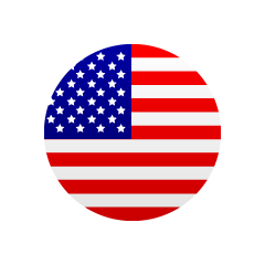 America Circle Flag