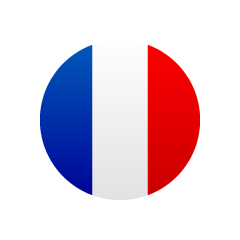 France Circle Flag