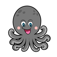 Gray Octopus