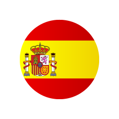 Spain Circle Flag