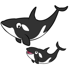 Parent y Niño Orca