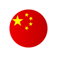 China Circle Flag