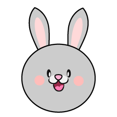Cara de Conejo Sonriente