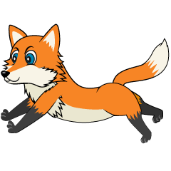 Running Fox