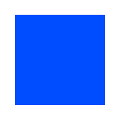 Cuadrado simple azul