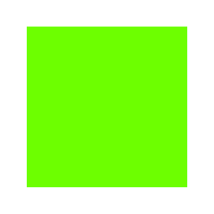 Cuadrado simple amarillo verde