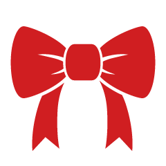 Red Bow Silhouette