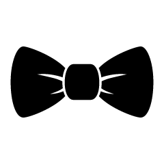 Bow Tie Silhouette