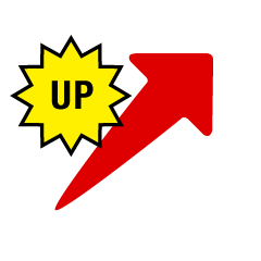 Simple Up Arrow with UP