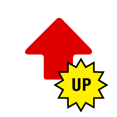 Simple Top Arrow with UP