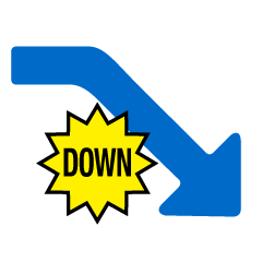 Simple Start Down Arrow with Down