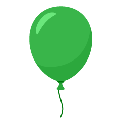 Simple Green Balloon