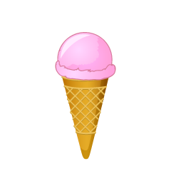 Light Pink Ice Cream
