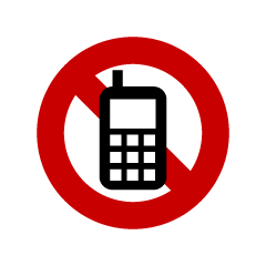 No Mobile Phone Sign